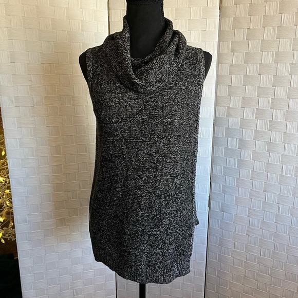 Two Vince Camuto Womens Waffle Knit Cowl Neck Sweater Size Small Classic Preppy - Picture 9 of 12